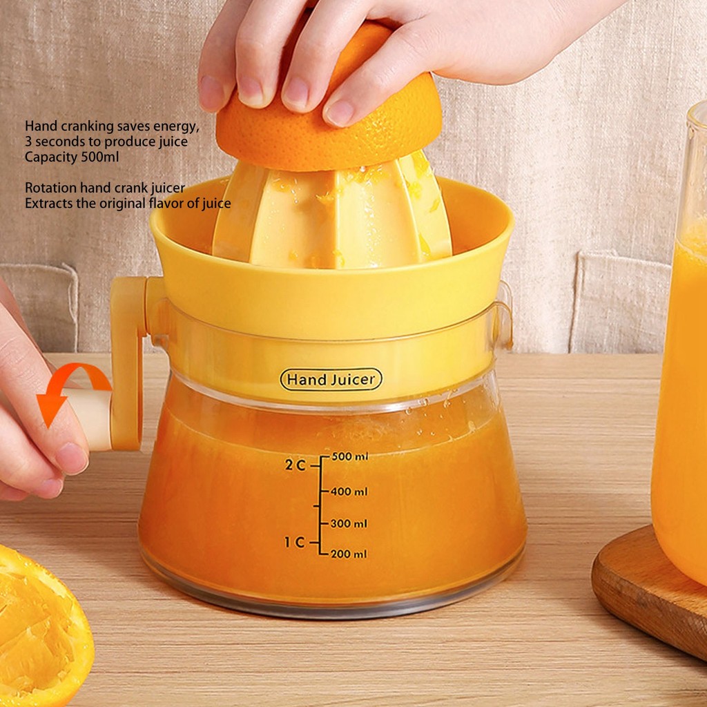 Hand Juicer Multi-functional Orange Lemon Juicer Manual Portable Citrus Juicer Kitchen Manual Citrus