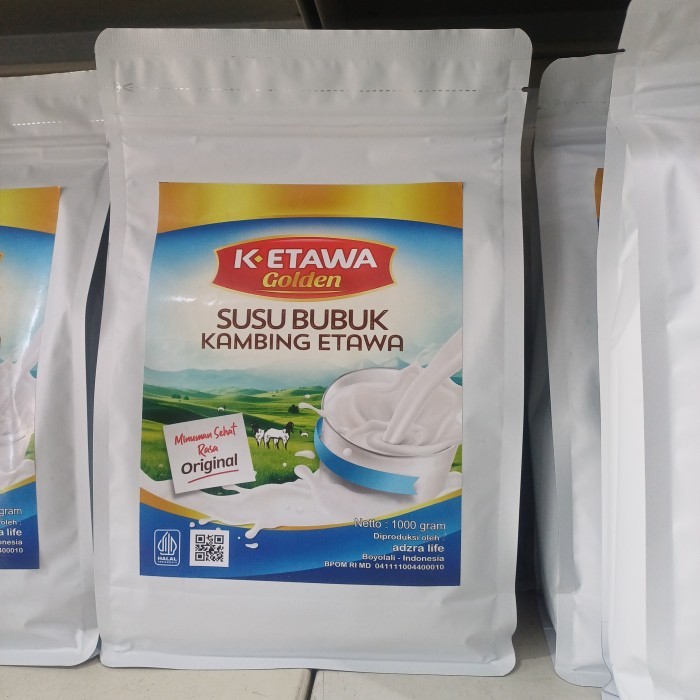 

Susu Kambing Golden 1 kg Susu kambing bubuk premium susu kiloan k-etawa - 1 kg