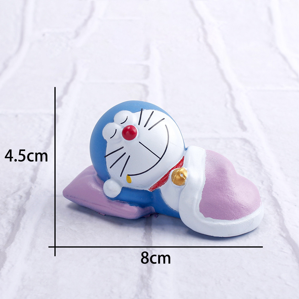 act Doraemon Nobita Sleeping Action Fure PVC