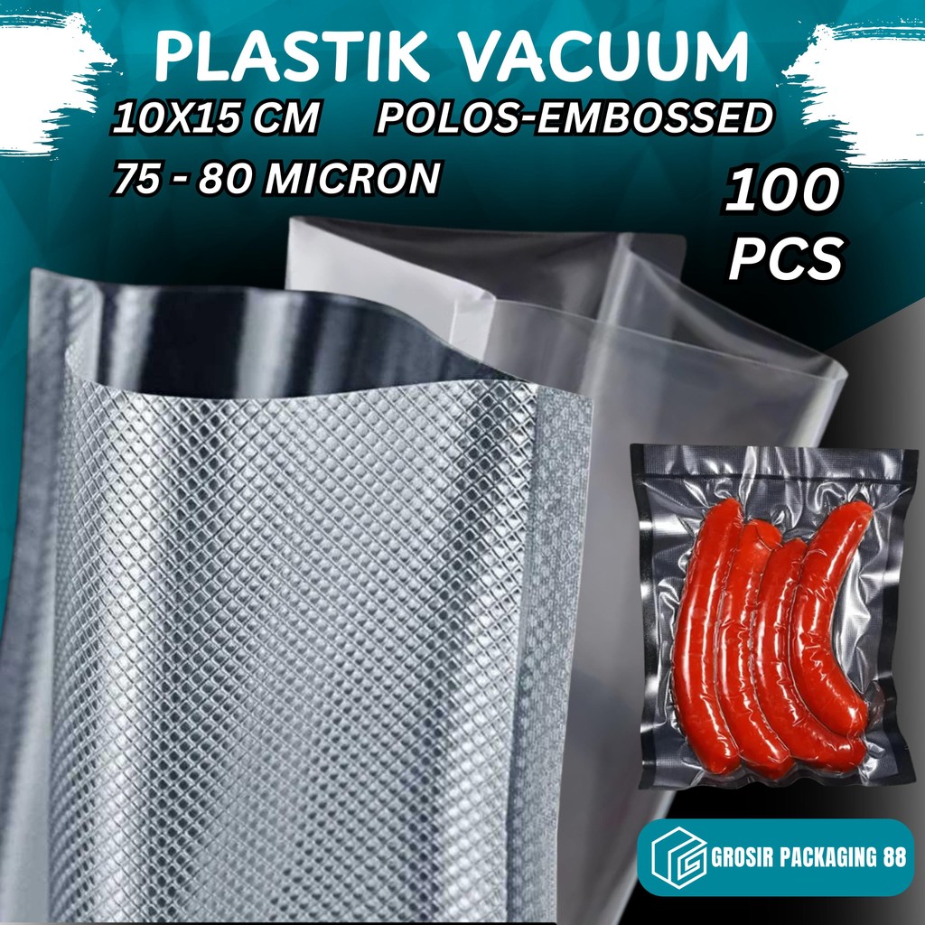 

Plastik Vacum Sealer Makanan Plastic Vacuum Bag Vakum 10x15 cm POLOS Kantong Kemasan Makanan Frozen Food PLASTIK VACUUM VACUM VAKUM BAG MAKANAN POLOS EMBOSSED EMBOS 10x15 cm PLASTIK VACUUM VACUM VAKUM BAG MAKANAN POLOS EMBOSSED EMBOS 10x15 cm
