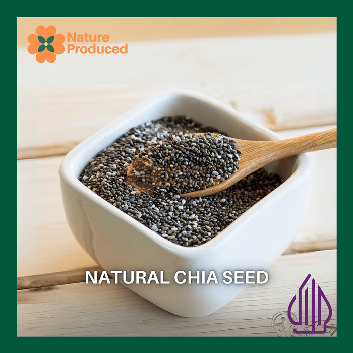

Nature Produced Natural Chia Seed Premium – Biji Superfood Tinggi Serat & Omega-3 | Tanpa Pengawet | Vegan Friendly