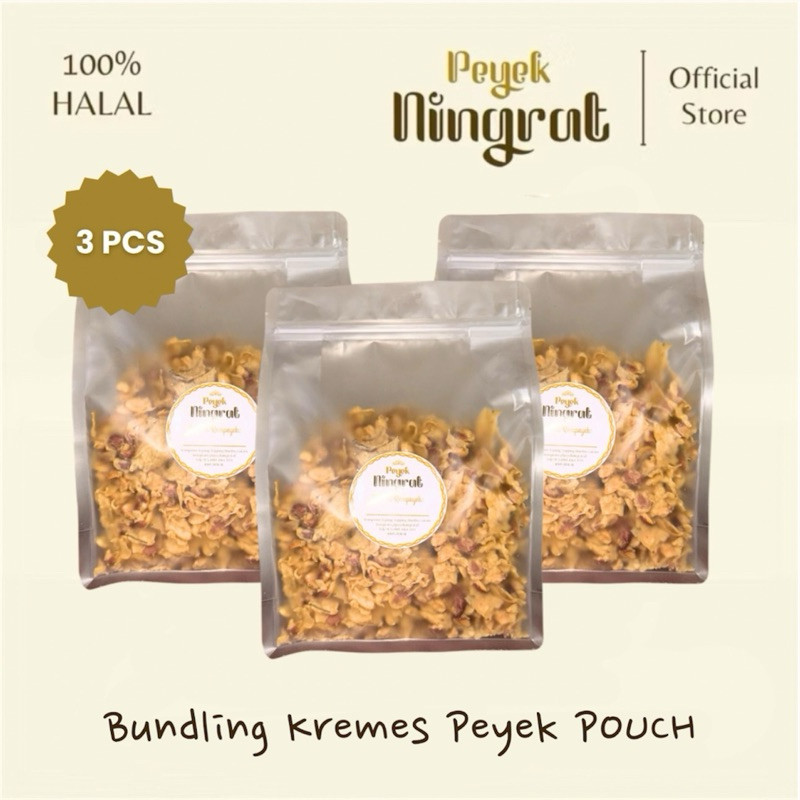 

PEYEK NINGRAT - PROMO BUNDLING Kremes Rempeyek POUCH