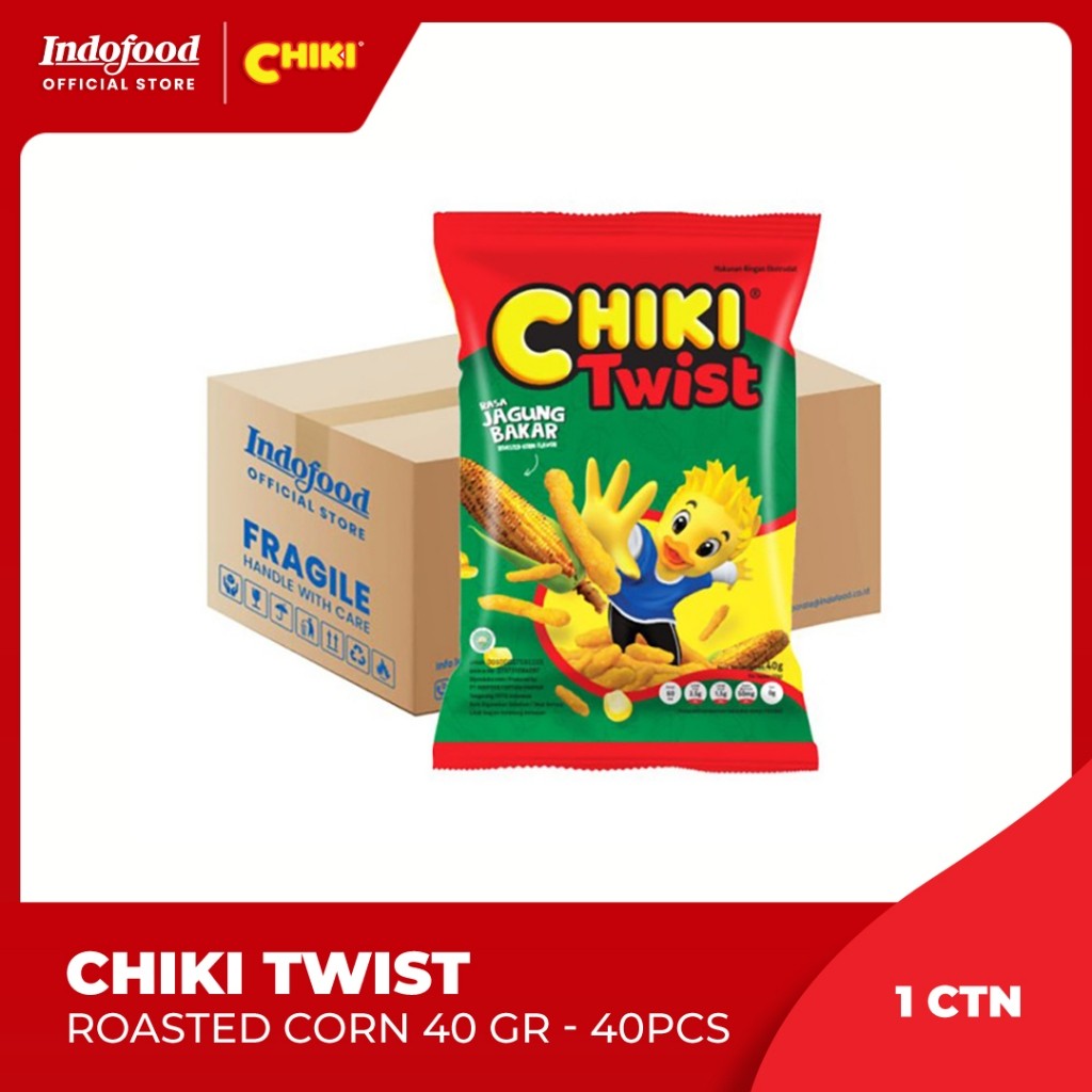

1 ctn - Chiki Twist Roasted Corn 40Gr