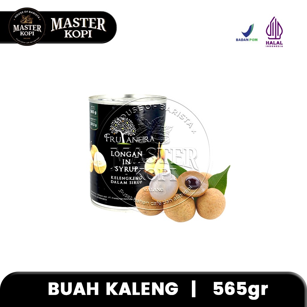 

Frutaneira Longan in Syrup / Kelengkeng Dalam Syrup - Kaleng 565gr