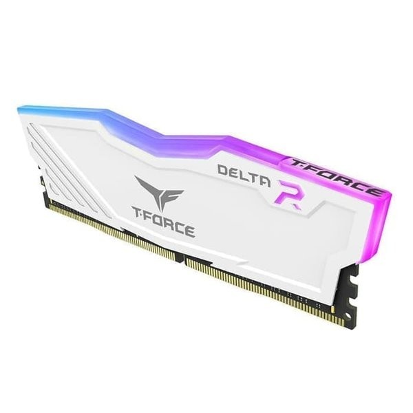 Team T-Force Delta RGB DDR4 16GB (1X16GB) 3600Mhz WHITE