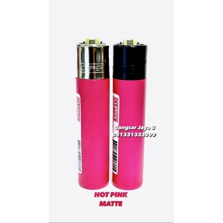 korek Clipper original Hot Pink Matte