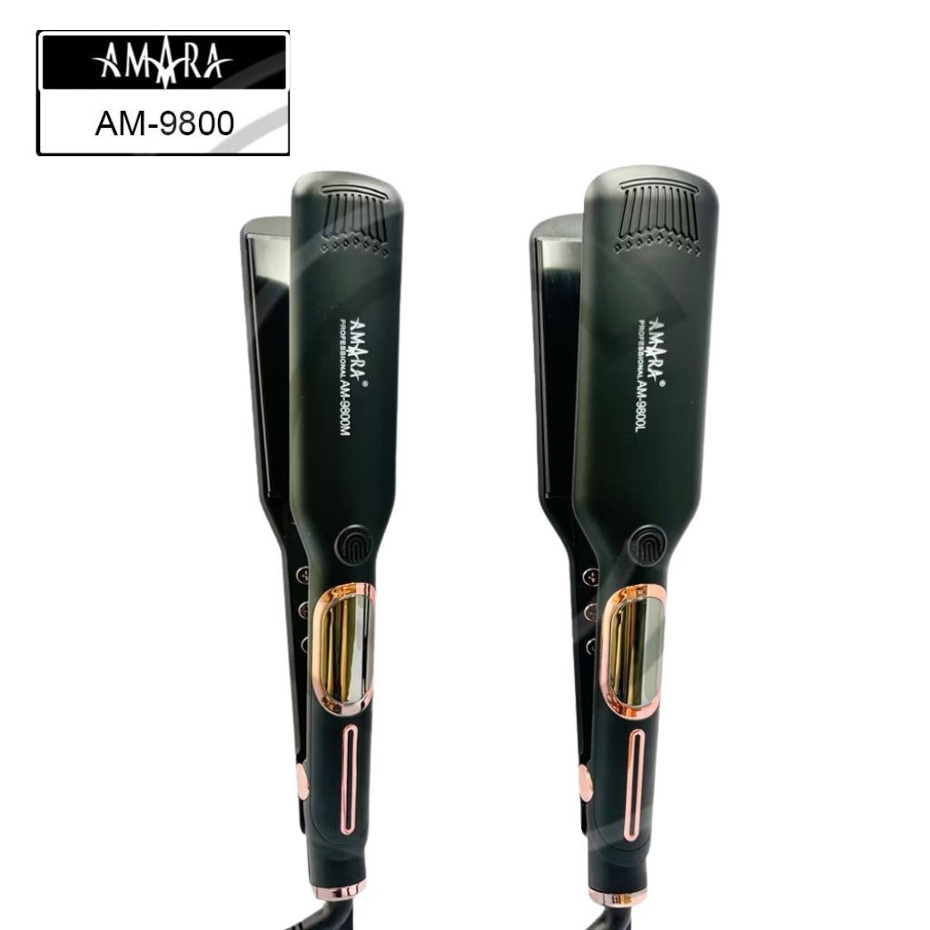 Catok Amara AM-9800 L / Catok Amara 9800 M / Catok Pelurus Rambut Plat Lebar