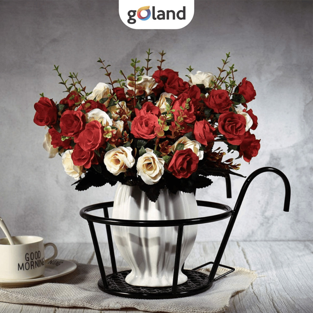 Goland Rak Bunga Balkon Rak Pot Tanaman Pot Gantung Rak Pot Balkon