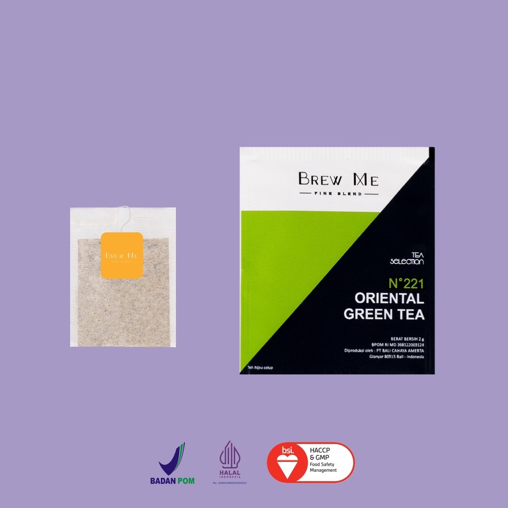 

ORIENTAL GREEN TEA - 50 PCS TEABAGS WHOLESALES