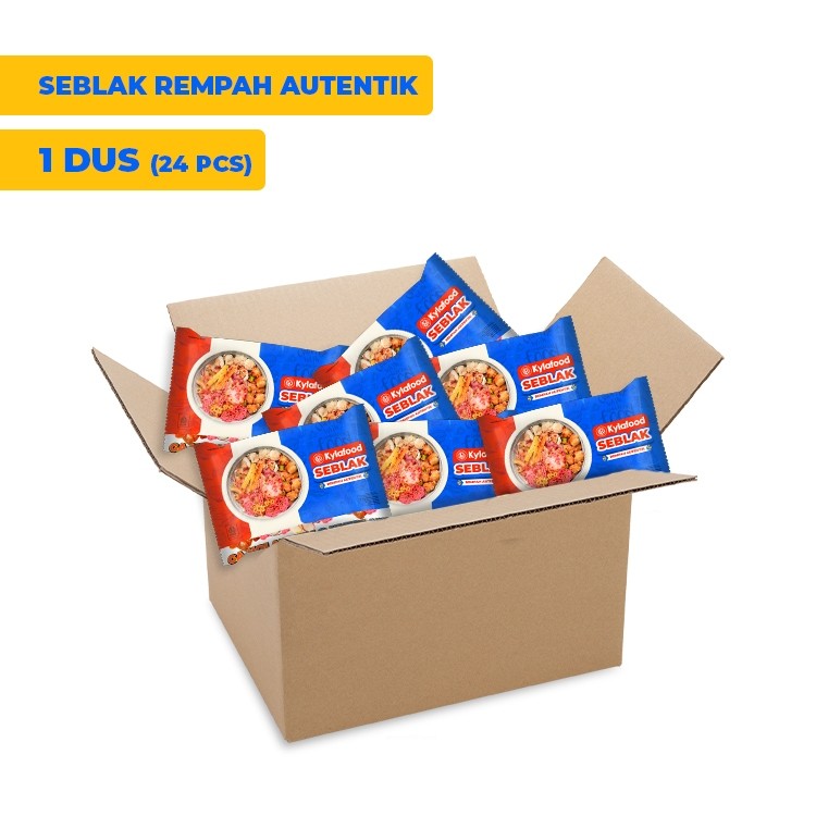 

Termurah Kylafood Paket 1 DUS Seblak Rempah Autentik (24 pcs)
