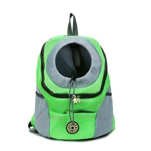 Tas Gendong Anjing / Tas Anjing / Tas Ransel Anjing / Pet Carrier - Hijau, S