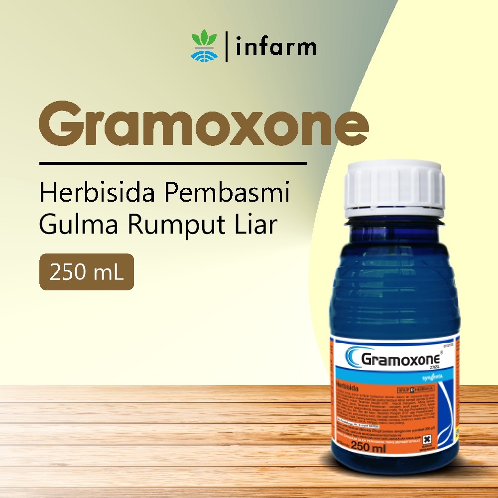 INFARM - Gramoxone 250ml Herbisida Pembasmi Rumput Gulma Liar Racun Rumput Paling Ampuh Sampai Akar 