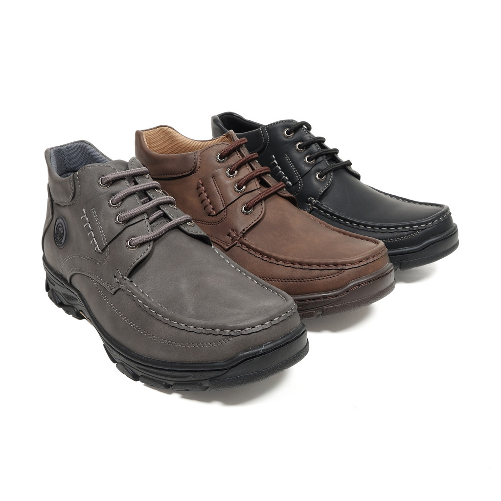 Watchout Sepatu Pria Leather Boots - WC2000503