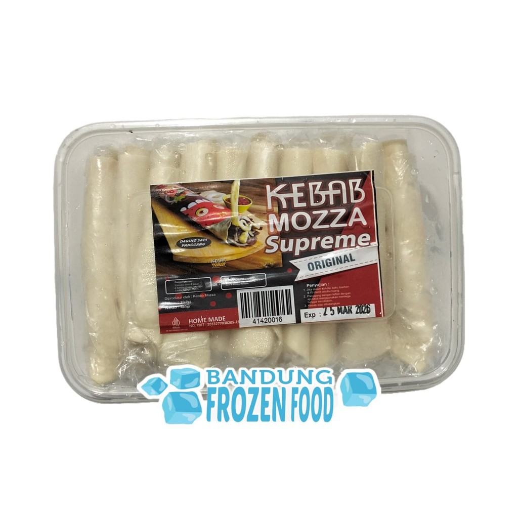 

KEBAB SUPREME BEEF ORIGINAL ISI 10 - BOX