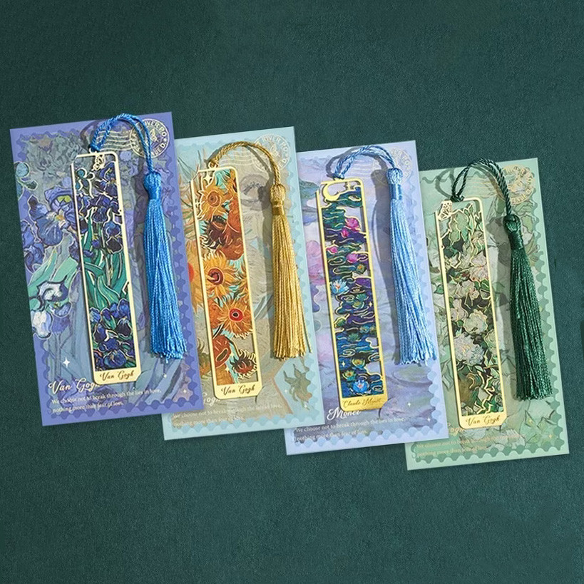 

Pembatas Buku Aesthetic Kuningan Estetik Retro Bergaya Tiongkok / Bookmark Lukisan Terkenal dengan Desain Seni / Cocok untuk Hadiah & Perlengkapan Kantor For Student Back To School Office Stationery