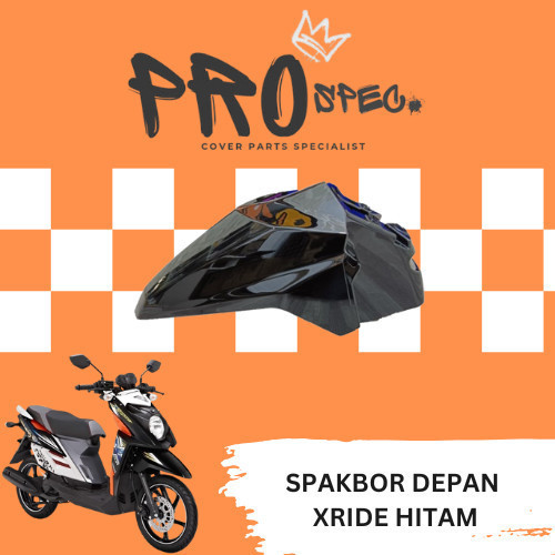 Win - Spakbor Slebor Depan Xride 115 2013 2014 2015 Hitam
