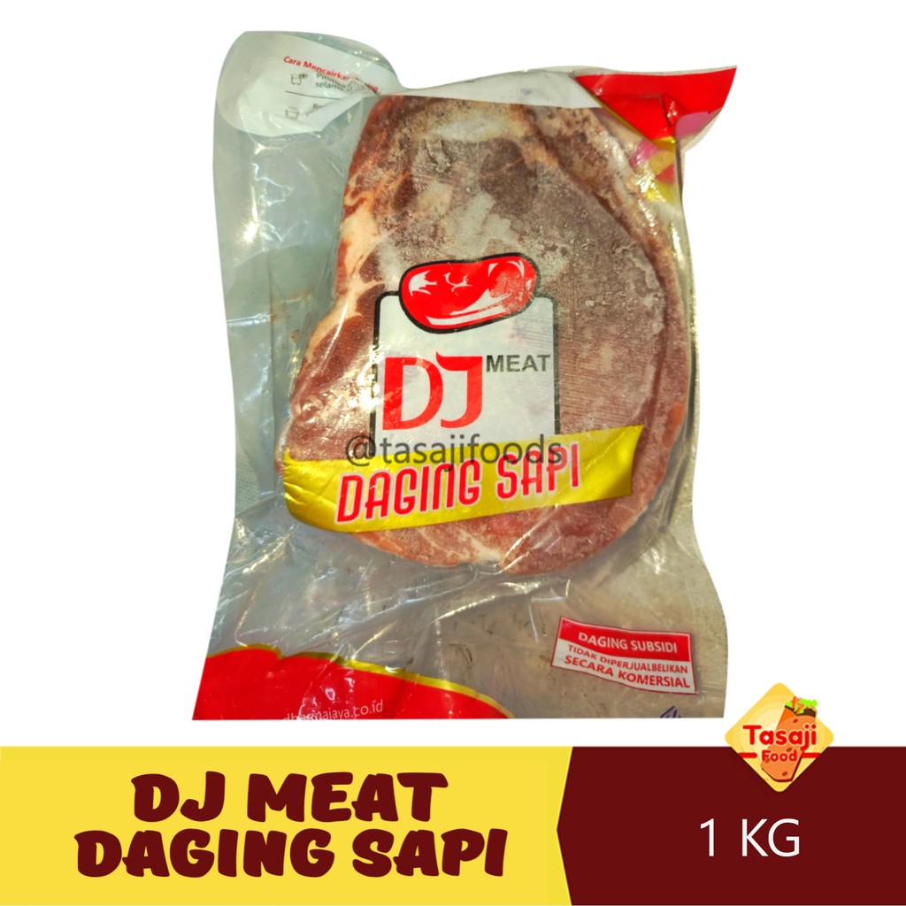 

DJ Meat Daging Sapi Frozen 1 Kg Tazaj