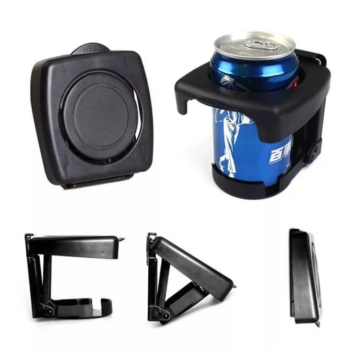 RL328 HOLDER DRINK CUP LIPAT MOBIL DUDUKAN GELAS TEMPAT BOTOL MINUM SODA 500ML MULTIFUNGSI BRACKET