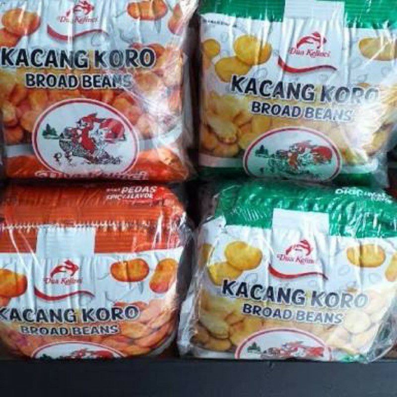 

dua kelinci kacang koro original n pedas renteng - ARM