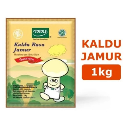 

TOTOLE Jamur 1 kg/Kaldu Jamur Perisa/Jamur Mushroom Powder /Vegan Food/ Penyedap Makanan