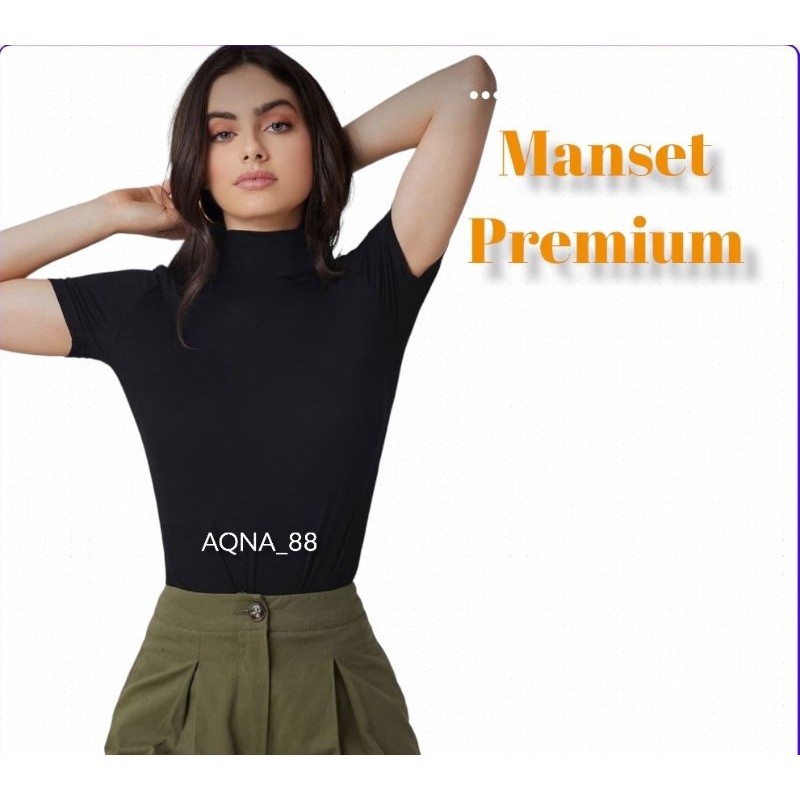 LARISIN Manset Kaos Lengan Pendek | Manset Baju Pendek | Manset Premium