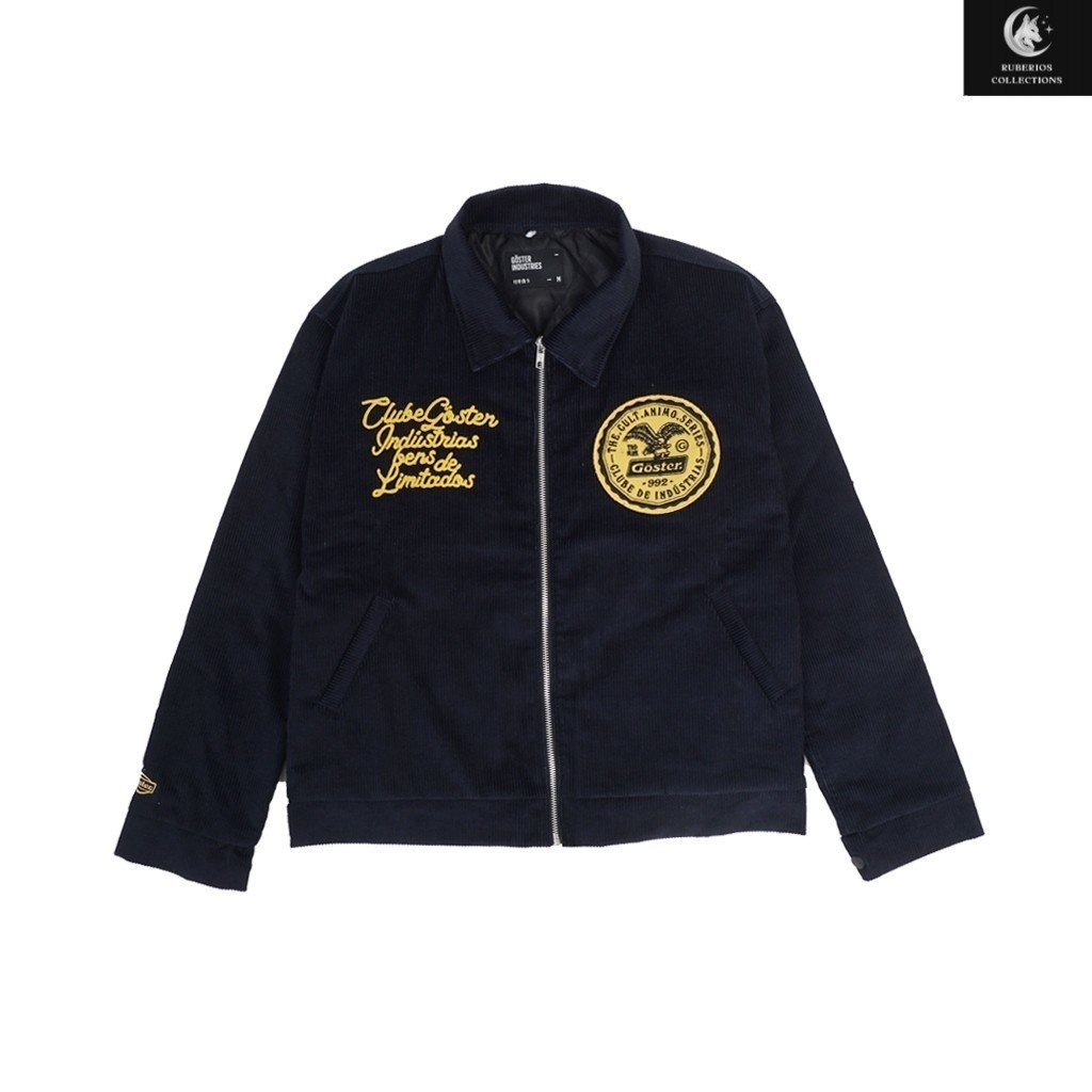 Goster Work Jacket Boxy Fit Corduroy - Vermont Navy
