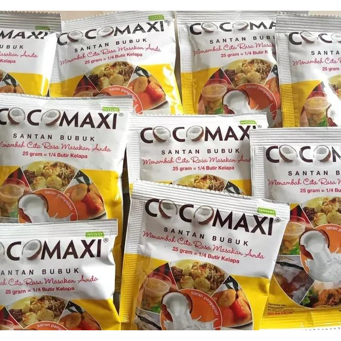 

COCOMAXI Santan Kelapa Bubuk 25 gr x 10 Sachet