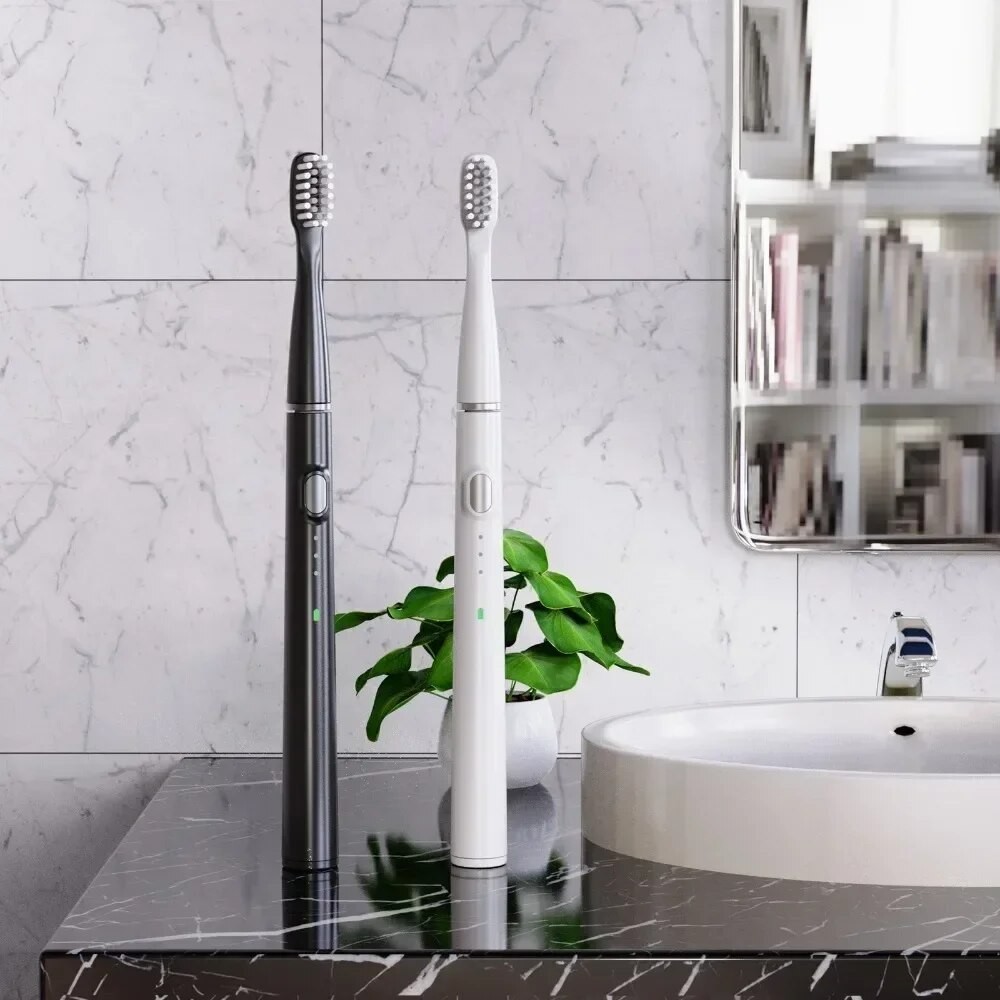 Electric Toothbrush Fine Branch Sonic Toothbrush Hollow Cup Motor Home Travel Toothbrush IPX7 Waterp