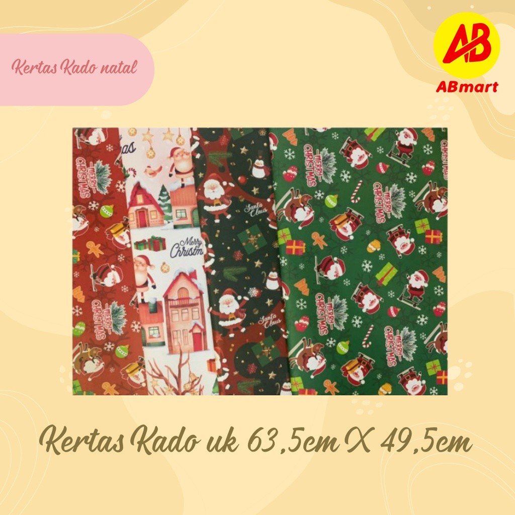 

Kertas Kado / Paper Wrap Christmas