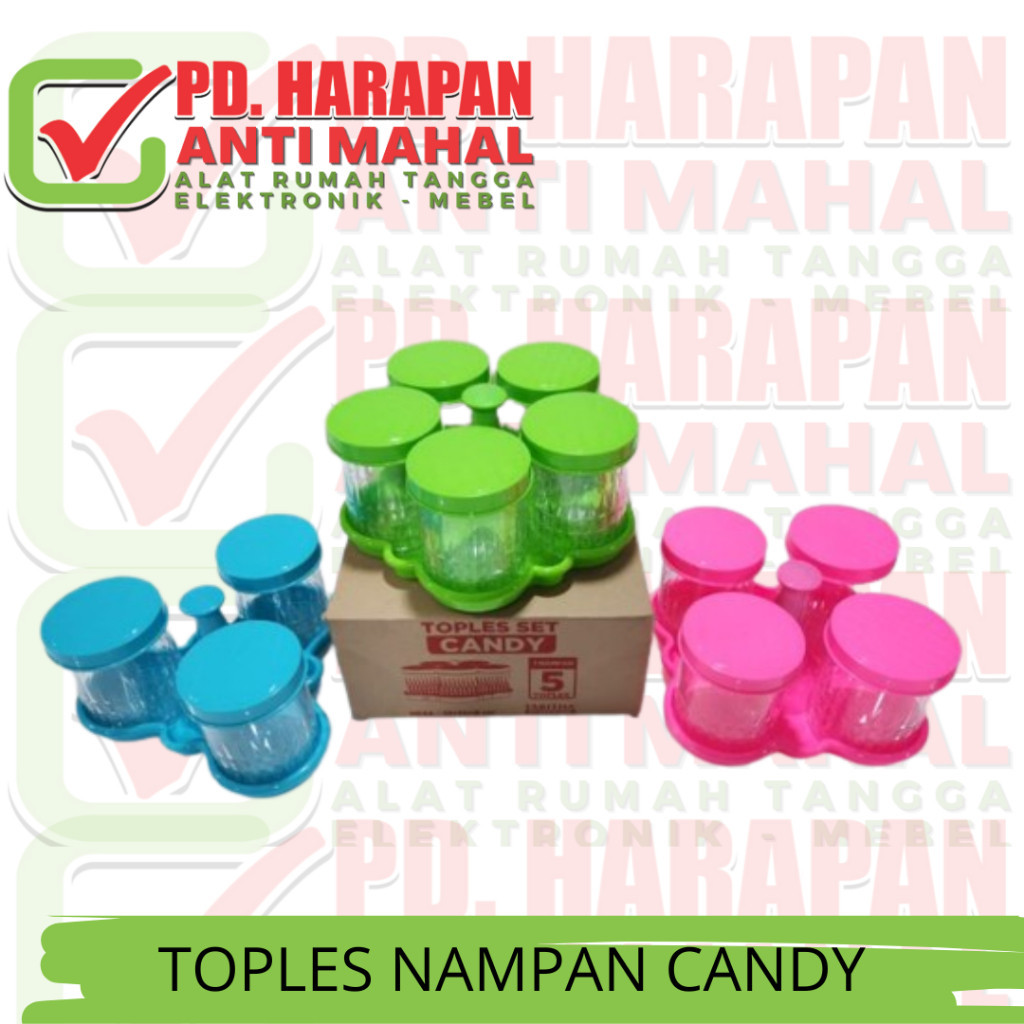 TOPLES NAMPAN CANDY/TOPLES PLASTIK/TOPLES SET