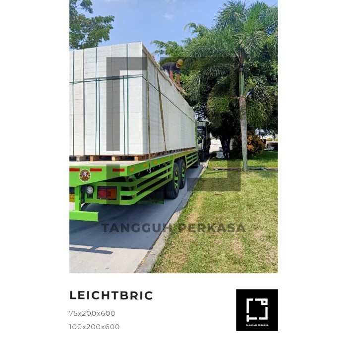 AR Hebel Bata Ringan (AAC) BROCO LeichtBric - JABODETABEK - 100mm, Tangerang