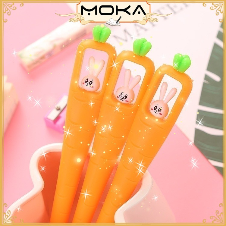 

MOKA 1 LUSIN PULPEN GEL MOTIF CARROT/PULPEN AIR BENTUK WORTEL LUCU MKP77