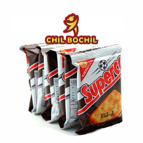 

SUPERCO RENCENG ( ISI 10 SACHET X 24 GRAM ) - BISKUIT SUPERCO COKELAT RENCENG - CHIL BOCHIL