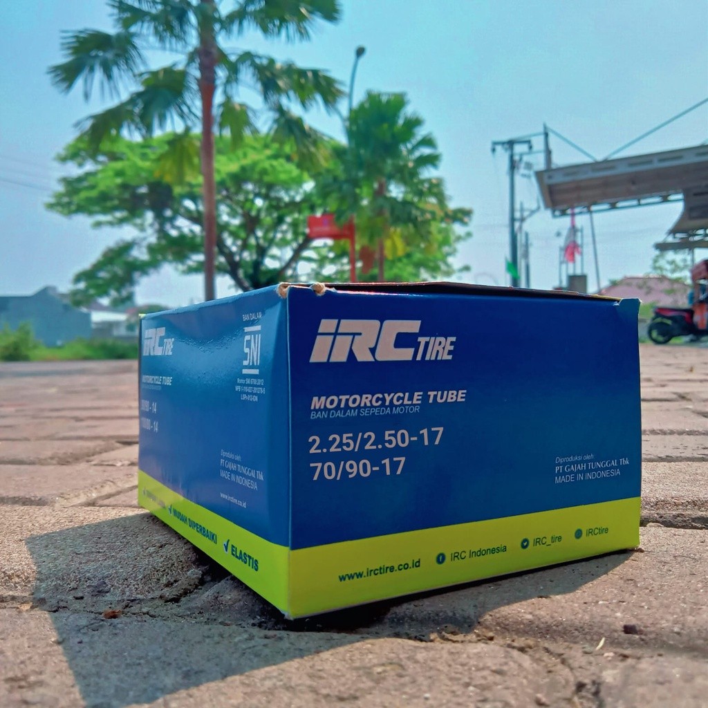 Ban dalam IRC ORI Ban Dalam IRC Ring 17 225/250-17 ( 70/90-17 ) Untuk Motor Bebek Depan .pbg