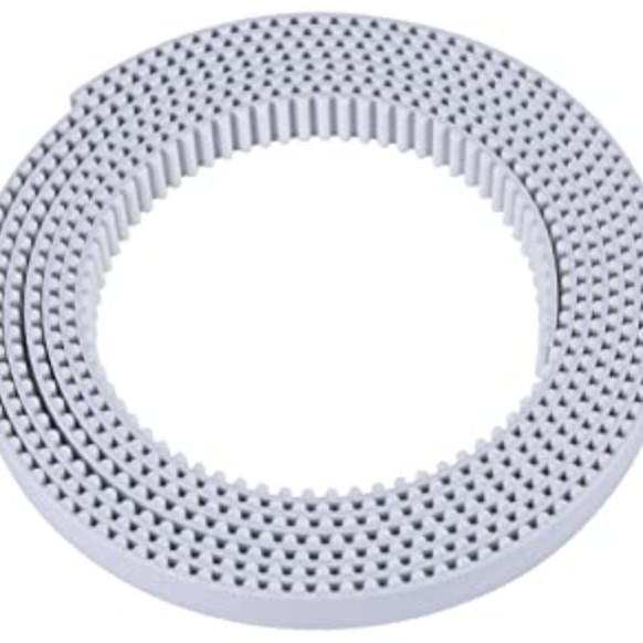 NS99 Belt 6mm timing white PU gt2 2gt polyurethane steel core open / meter