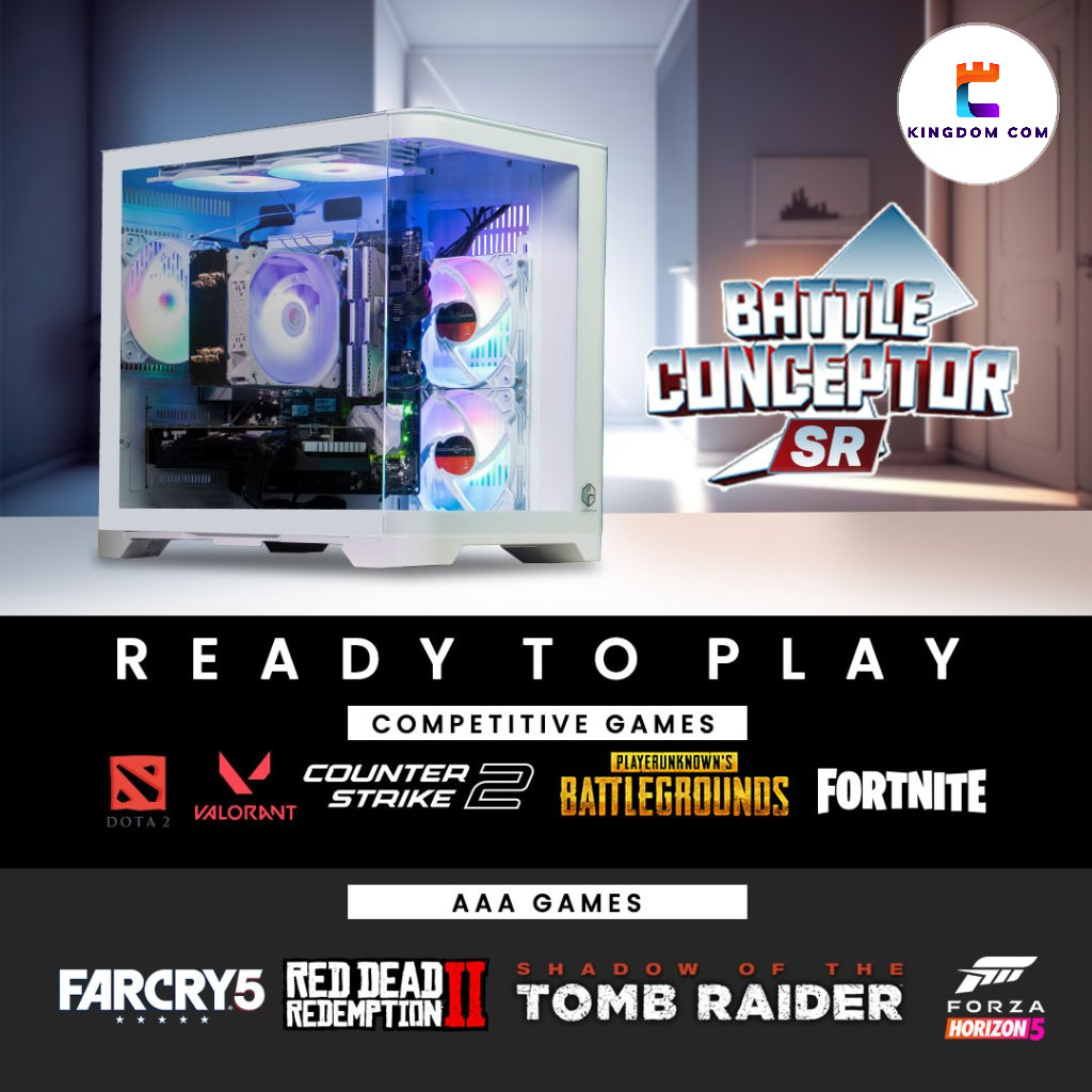 PC Rakitan EK Gaming BattleConceptor SR - GTX 1660 Super EnterKomputer