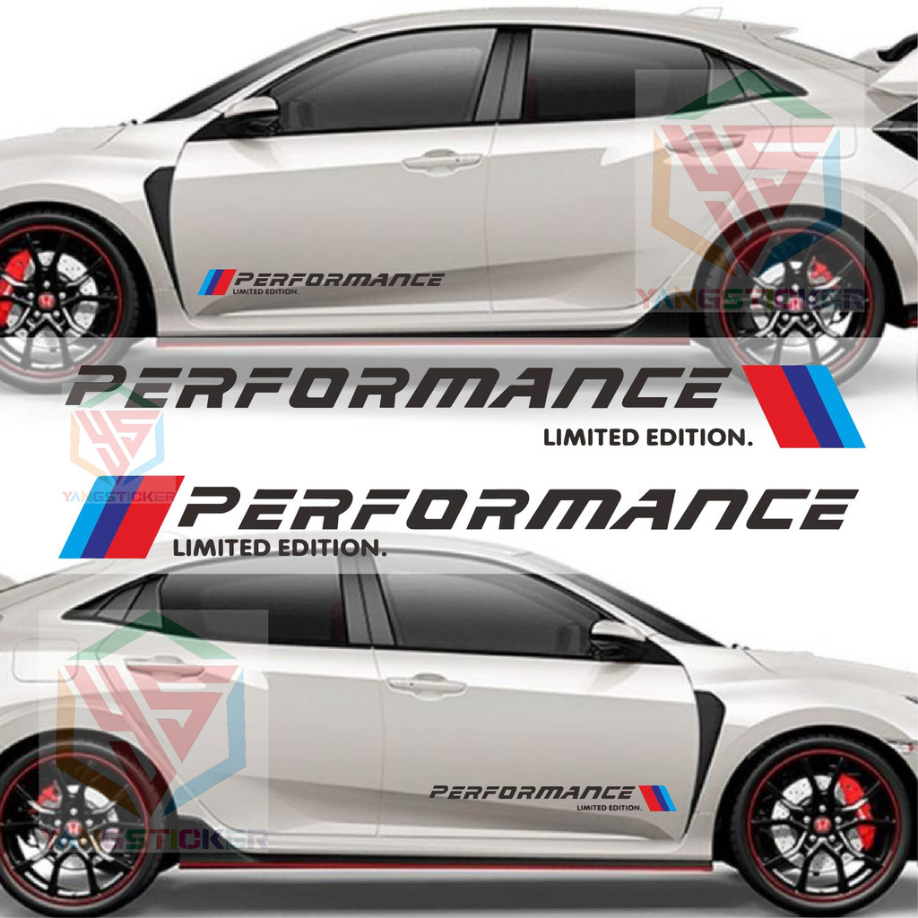 

YS PERFORMANCE Sticker Cutting pintu Mobil universal/stiker cutting PERFORMANCE