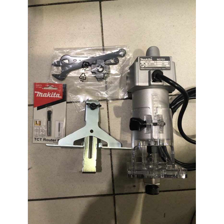 MAKITA N3701 JAPAN MESIN PROFIL KAYU TRIMMER ROUTER MAKITA N 3701