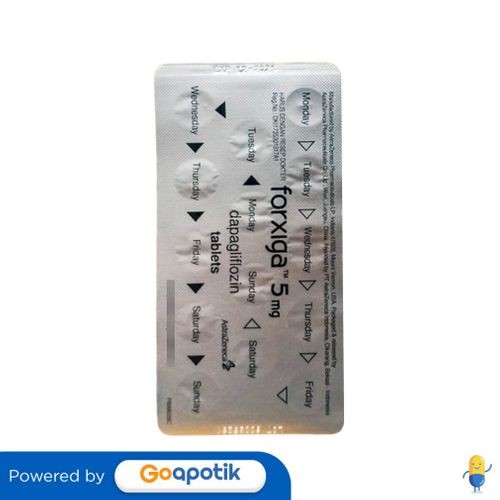 Forxiga 5 Mg Strip 14 Tablet