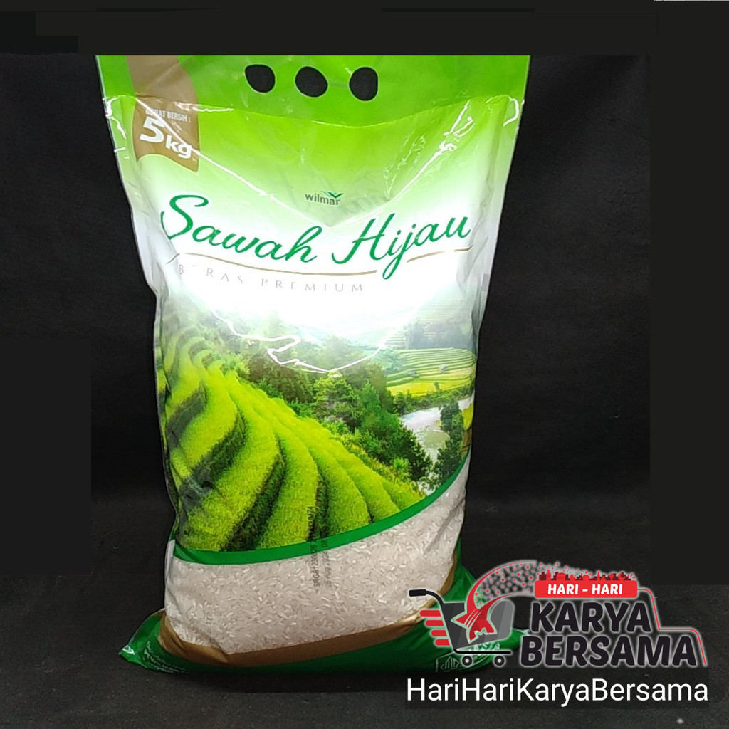 

BERAS PREMIUM SAWAH HIJAU 5KG
