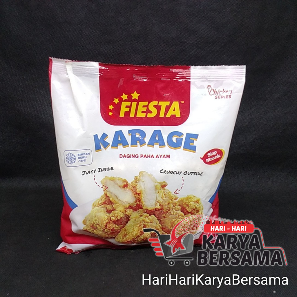 

MAKANAN BEKU FIESTA KARAGE DAGING PAHA AYAM 400GR