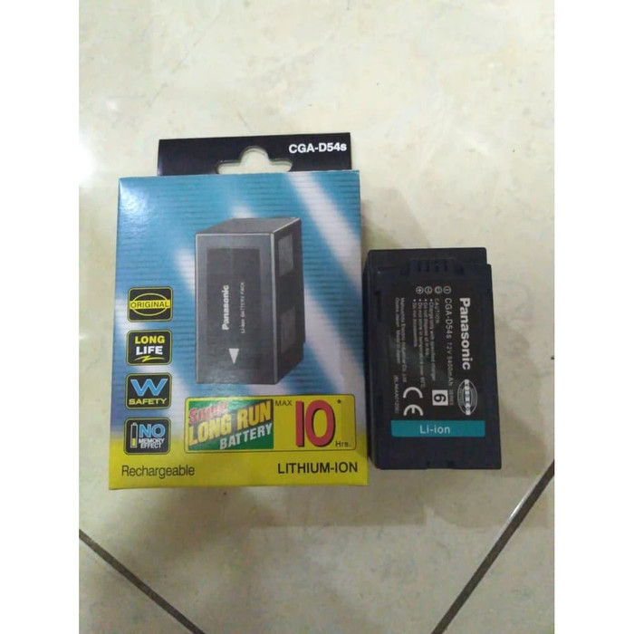 Baterai Panasonic CGA-D54s Untuk HC-MDH2 HC-MDH3 HDC-Z10000 dll.