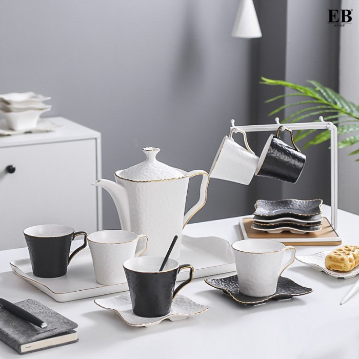 Teko Korea Set Cangkir Pitcher Air Keramik Water Jug Tea