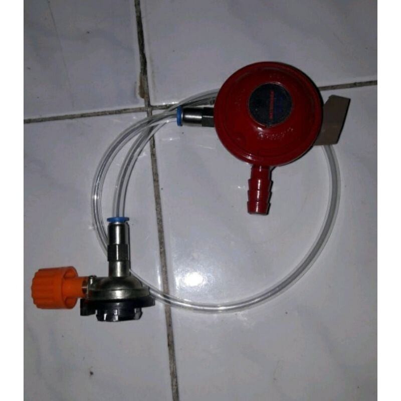 ALAT ISI ULANG GAS KALENG PORTABEL REFIL GAS FULLSET