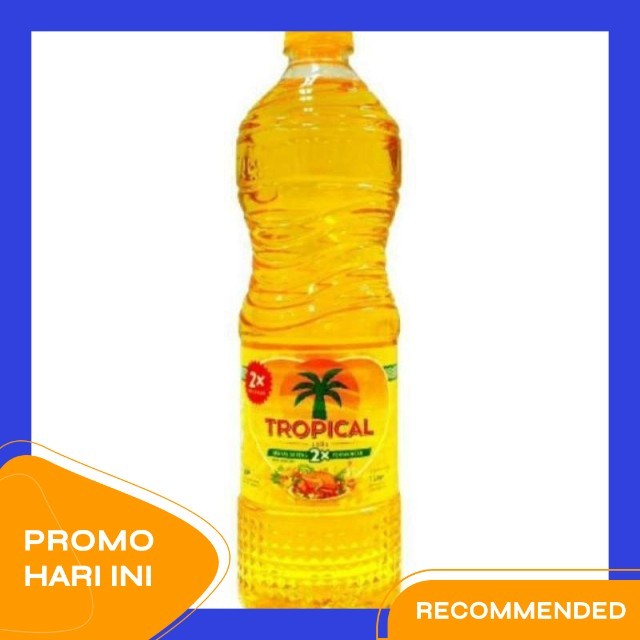 

MINYAK GORENG TROPICAL BOTOL 1 LITER