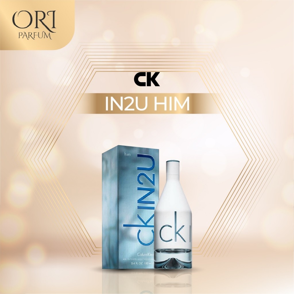 Parfum Luxury - CK IN2U Him Original ASLI Fresh