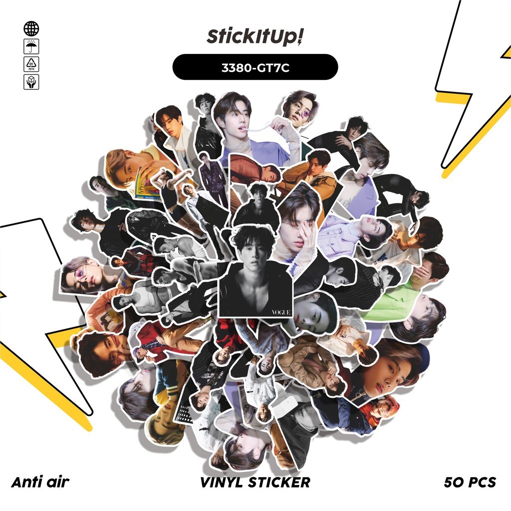 

COD✨ 50 Pcs Stiker MARK TUAN SERIES 03 Lucu Anti Air Untuk Dekorasi Notebook Sepeda Skateboard Handphone DIY