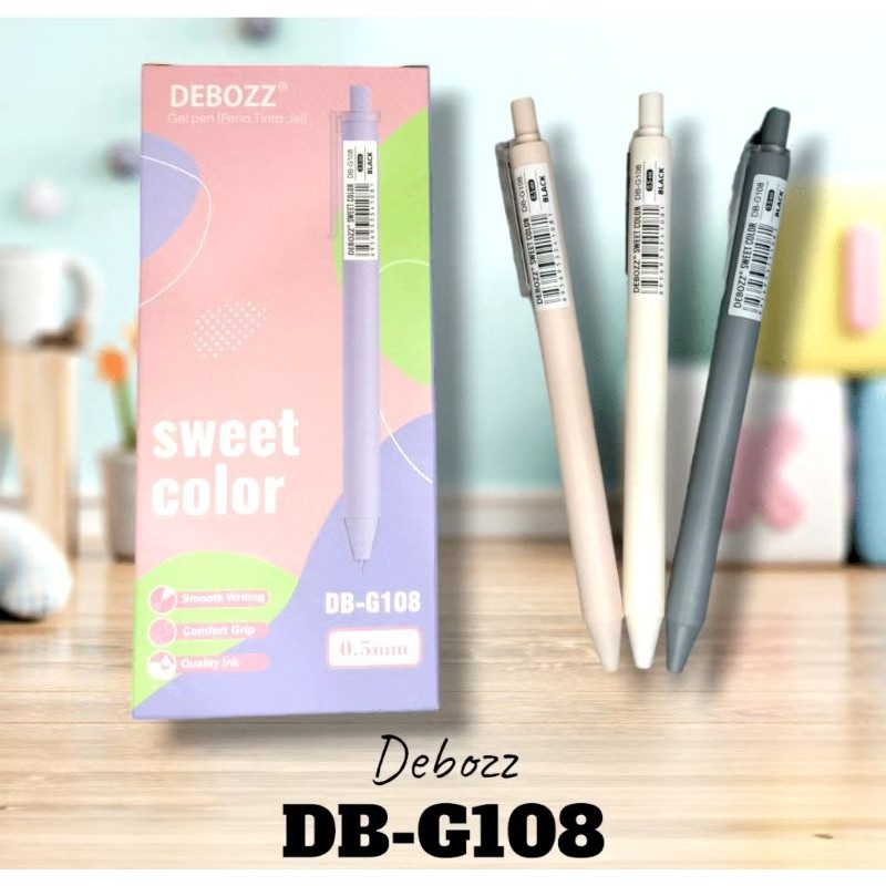 

Pulpen Gel DEBOZZ DB-G108 Sweet Color (12pc)