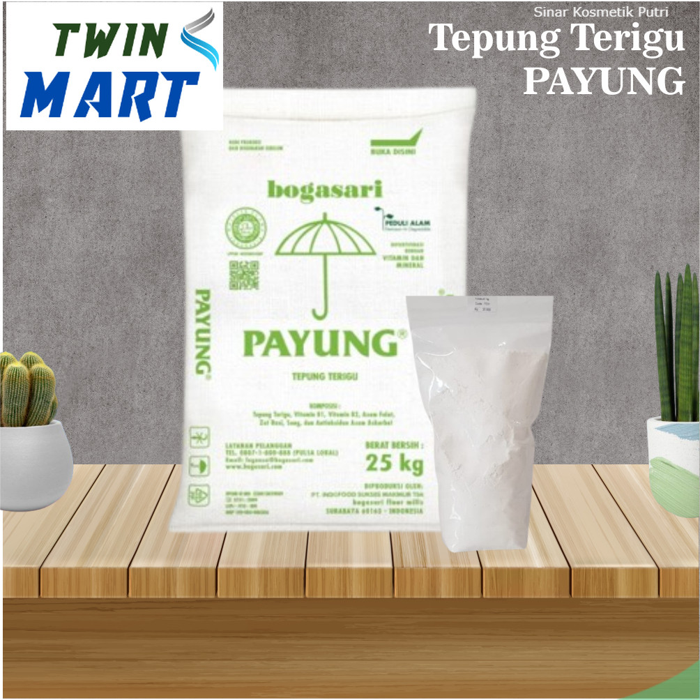 

Tepung Terigu Merk Payung Bogasari / Kemasan 1kg