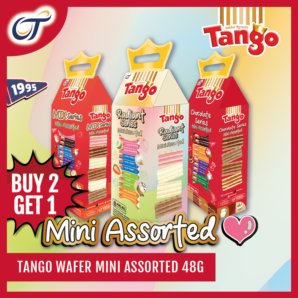 

[B2G1] Tango Wafer Mini Assorted